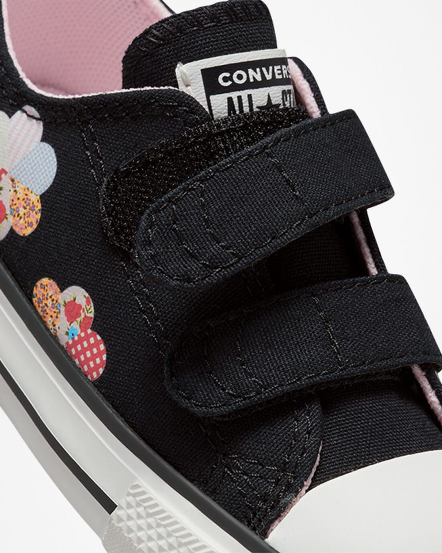 Zapatillas Bajas Converse Chuck Taylor All Star Easy-On Crafted Patchwork Niña Negras Naranjas Rosas | PE L2705P